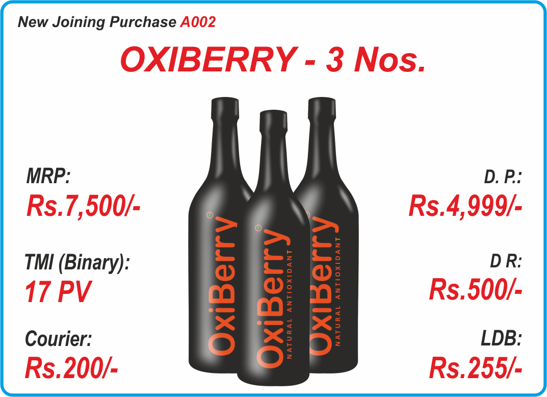 OXIBERRY - 3 Nos.