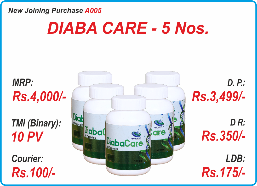DIABA CARE - 5 Nos.